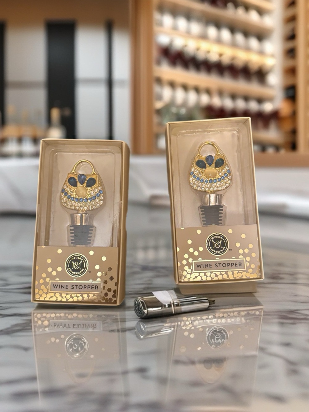 Modern Expressions (2) Wine Stoppers